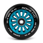 Stunt Scooter Roller 100 mm blau - 2 Stück