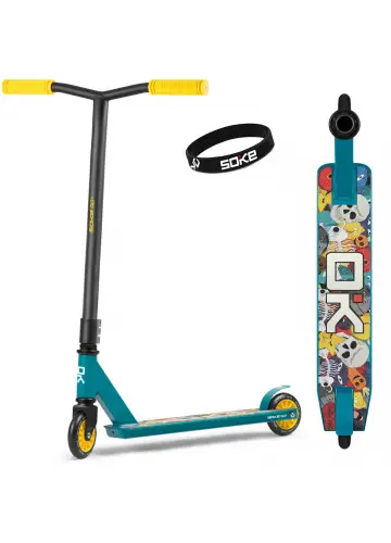 Stuntscooter Soke GO! skulls