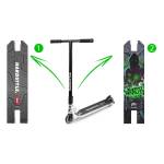 Stunt Scooter Soke BOX silver-black