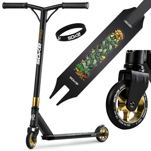 Stunt Scooter Soke PRO gold