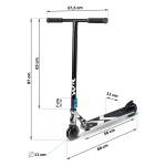 Stunt Scooter Soke XTR turquoise black
