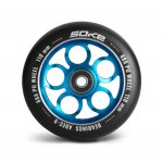 Stunt Scooter Roller 110 mm blau - 2 Stück