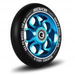 Stunt Scooter Roller 110 mm blau - 2 Stück