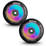 Stunt Scooter Roller 110mm Hohlkern rainbow - 2 Stück