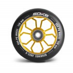 Stunt Scooter Roller 110 mm gold - 2 Stück