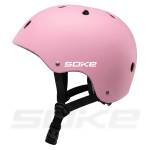 Skatehelm, Fahrradhelm Soke rosa 
